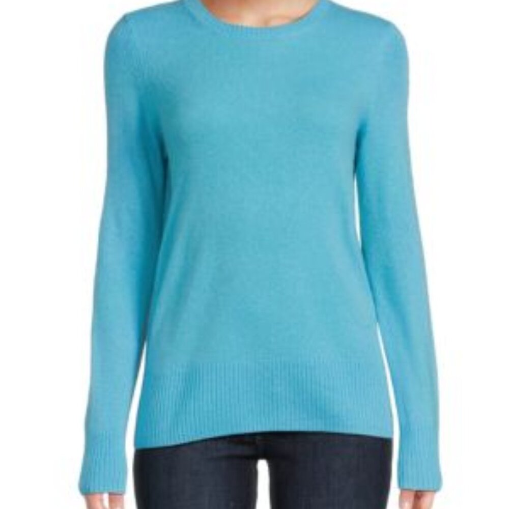 Lord & Taylor Cashmere Crew Neck Sweater